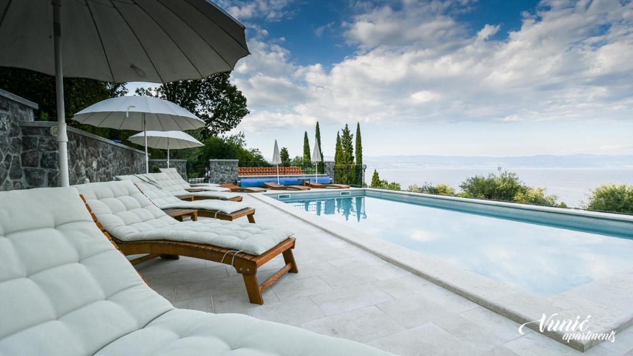 Apartments Vunic Mošćenička Draga Dış mekan fotoğraf