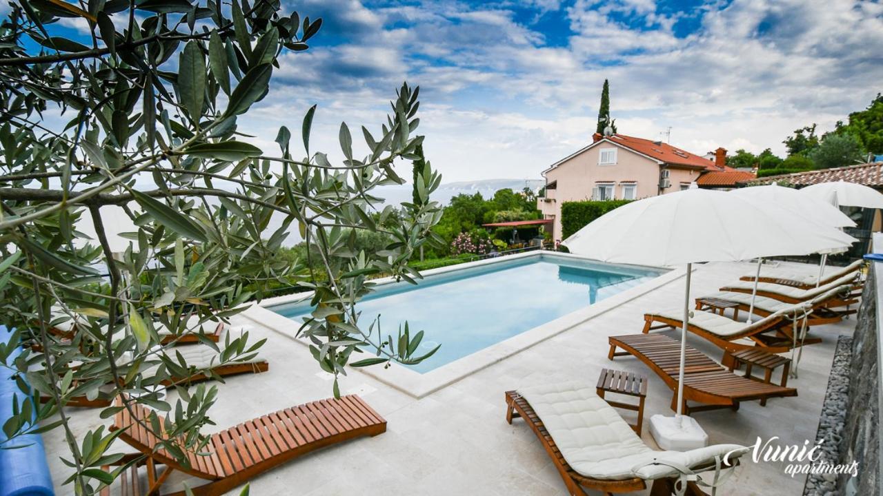 Apartments Vunic Mošćenička Draga Dış mekan fotoğraf