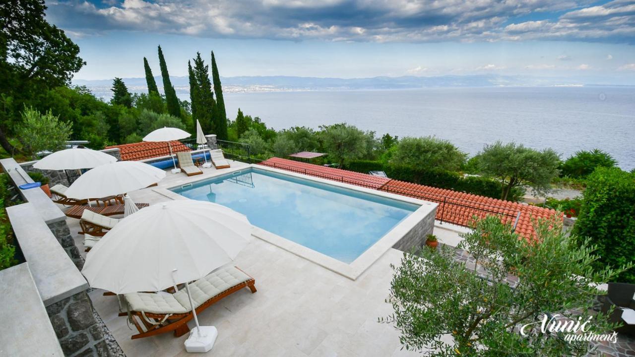 Apartments Vunic Mošćenička Draga Dış mekan fotoğraf